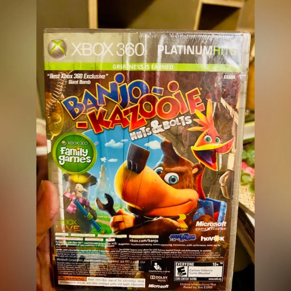 Microsoft Xbox 360 Banjo-Kazooie: Nuts & Bolts Game